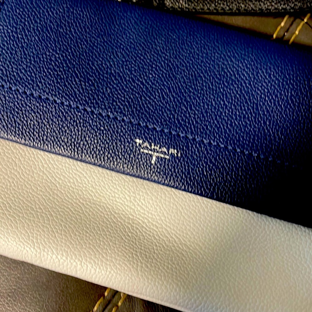 Talhari Crossbody-new. No tags. Blue and white.